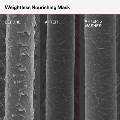 Weightless Nourishing Mask, Cuticle-sealing mask to hydrate and volumize fine to medium hair.